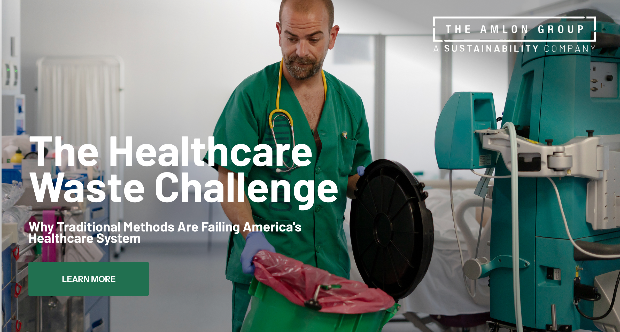 healthcare waste management by staff in a hospital