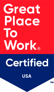 great place to work certified badge for 2025